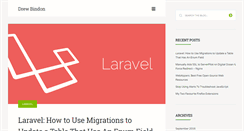 Desktop Screenshot of drewbindon.com