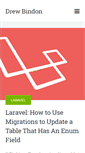 Mobile Screenshot of drewbindon.com